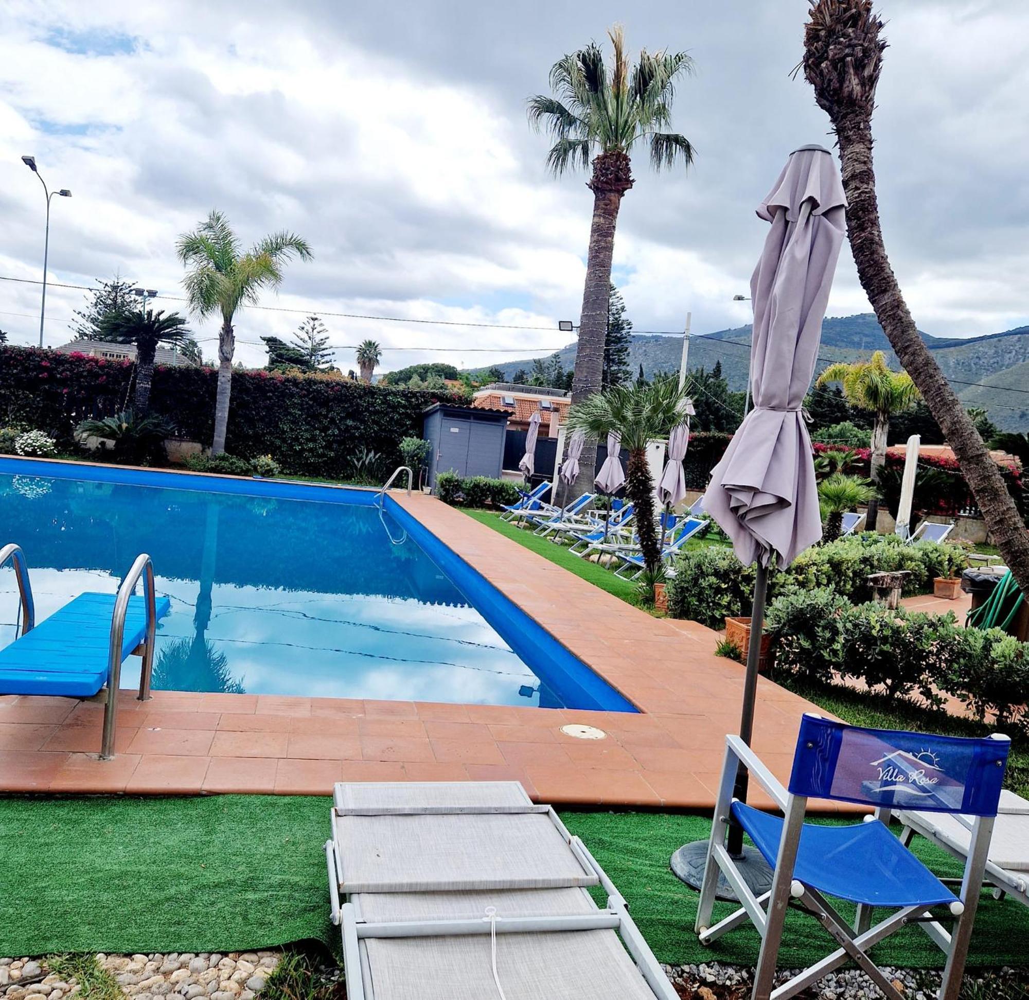 Villa Rosa Luxury Apartment Mondello Kültér fotó